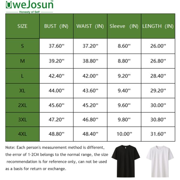 Uwejosun Round Neck Short Sleeve Cool fit Unisex T-Shirt - Image 5